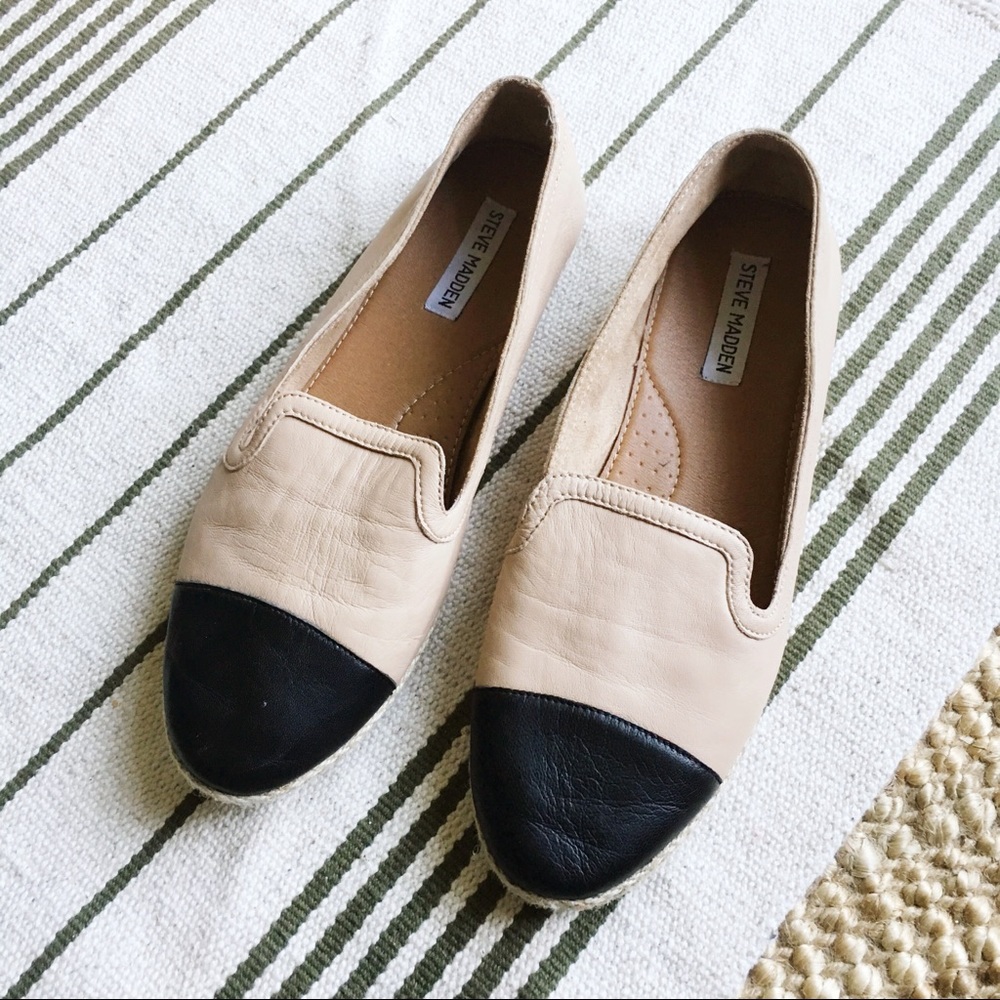 Steve Madden | Two-Tone Leather Flats